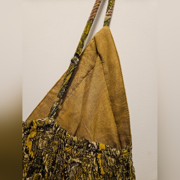 Multicolor Mid-Length Summer Dress / Tunic / Top - Picture 5 of 5